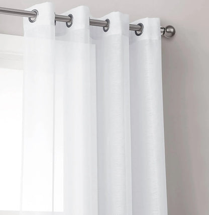 Purple Fabric Textured Shower Curtains With Metal Hooks