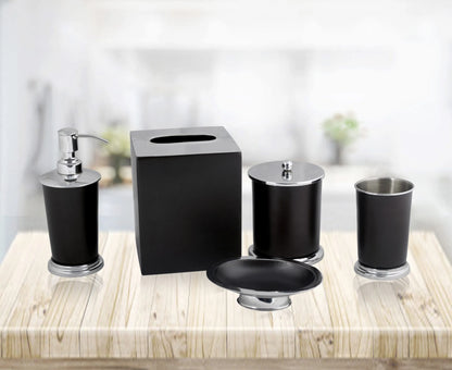Balneo Modern Metal Bathroom Accessory Set