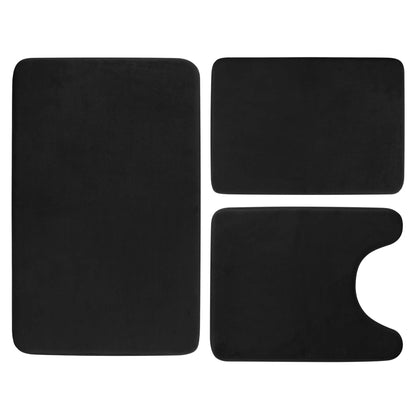 Balneo 3Pcs Bathroom Rug Set