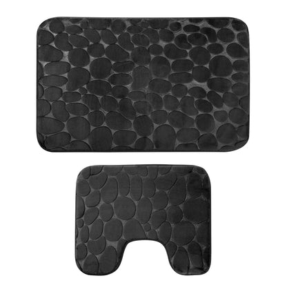 Balneo 2 Pcs/Set Bathroom Rugs
