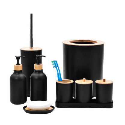 Balneo 9-Piece Comprehensive Bathroom Accessory Set
