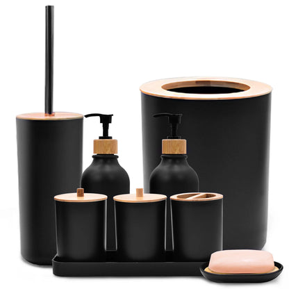 Balneo 9-Piece Comprehensive Bathroom Accessory Set