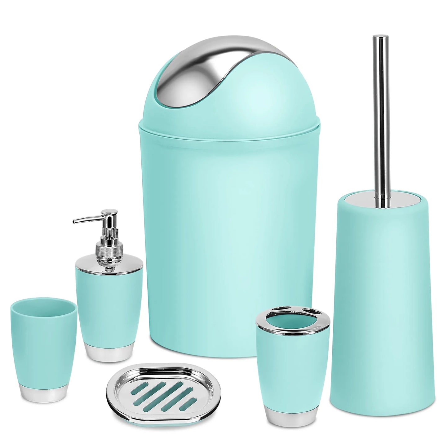 Balneo Modern Minimalist Bathroom Accessory Set