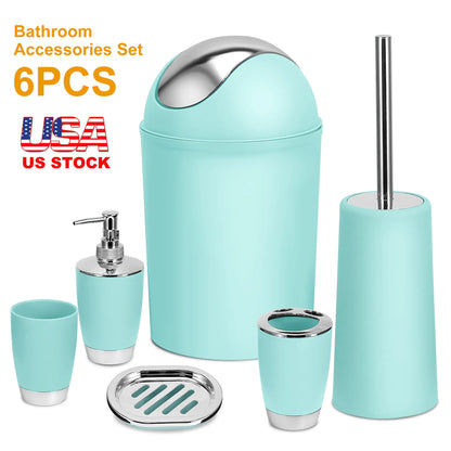 Balneo Modern Minimalist Bathroom Accessory Set
