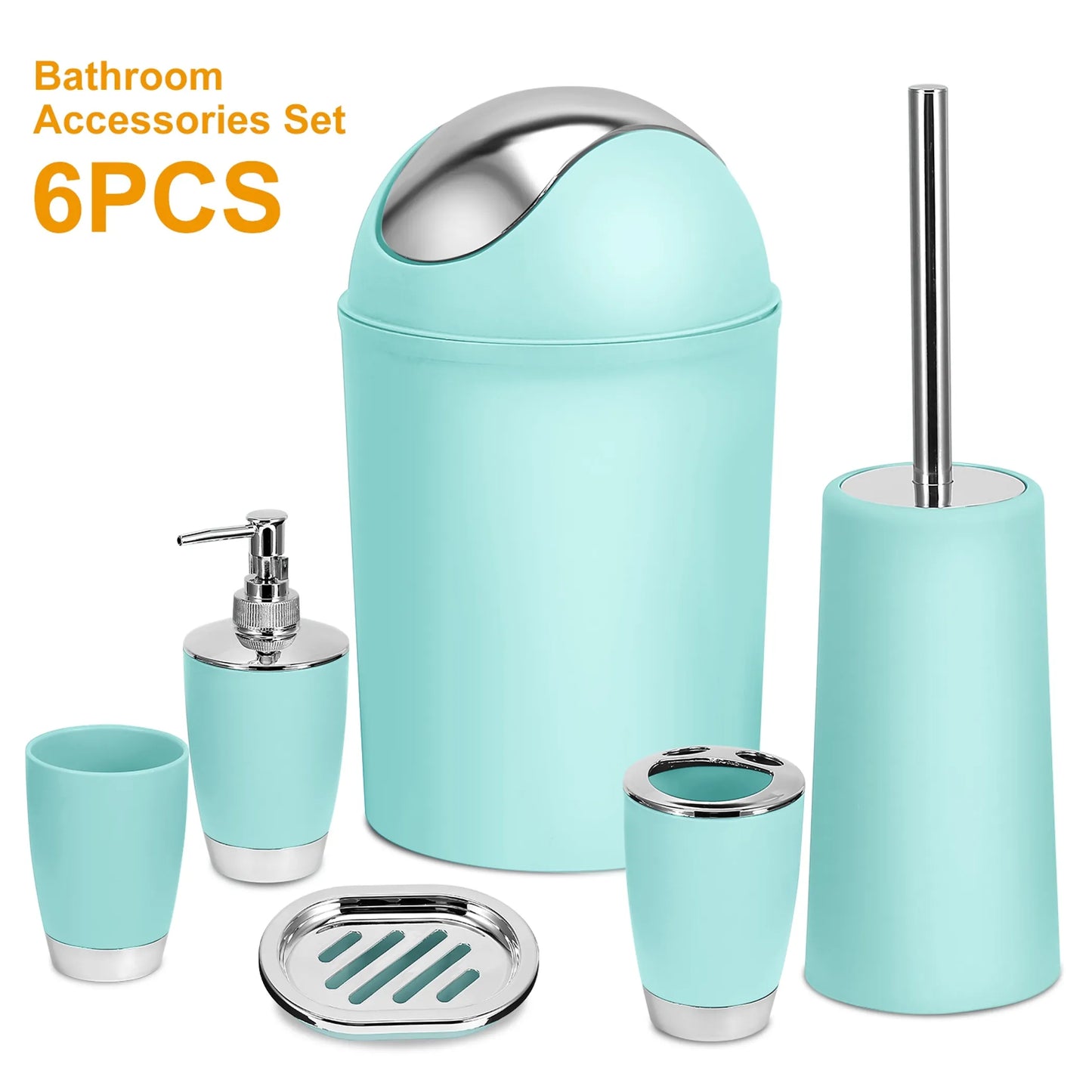 Balneo Modern Minimalist Bathroom Accessory Set
