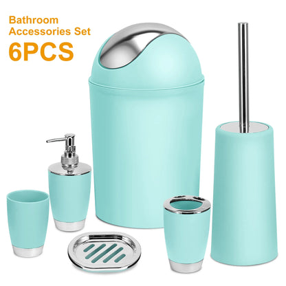 Balneo Modern Minimalist Bathroom Accessory Set