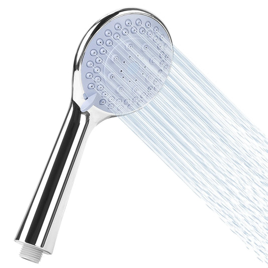 Balneo Handheld Shower Head Powerful 4.25in High Pressure Rain Showerhead