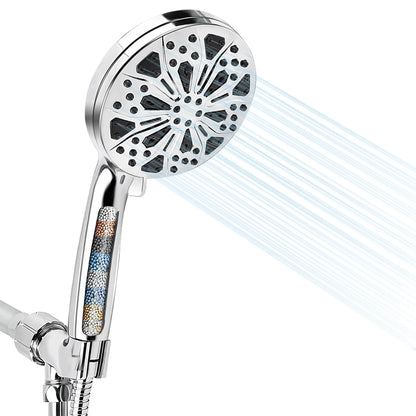 Balneo Handheld Filtered High Pressure Shower Head